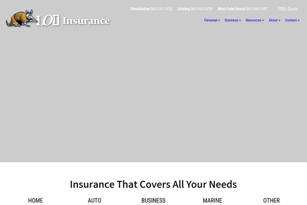 loiinsurance.com site used Iwdresponsive