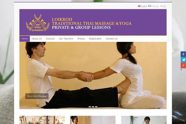 Site using qTranslate X plugin