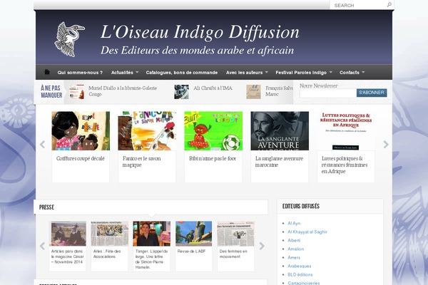 Made theme site design template sample