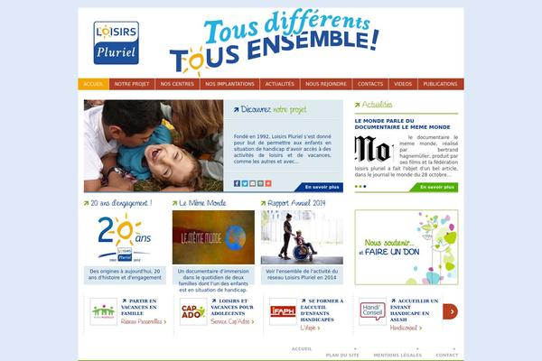 loisirs-pluriel.com site used Loisirspluriel