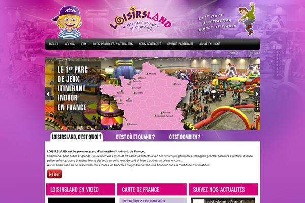 Rockit theme site design template sample