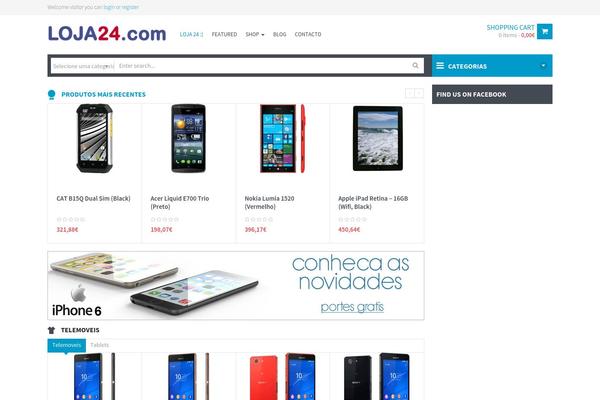loja24.com site used Loja24
