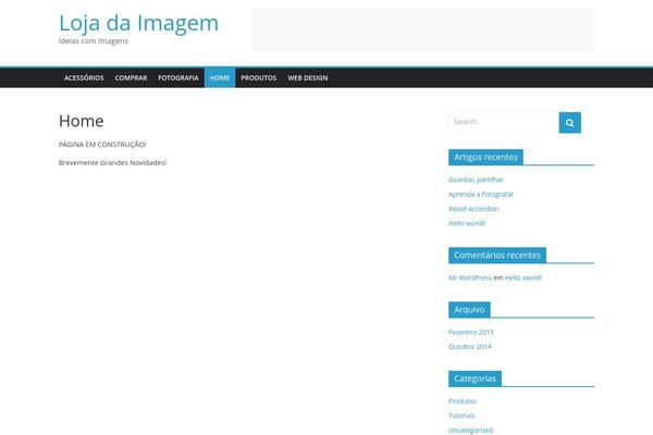 lojadaimagem.com site used ColorMag