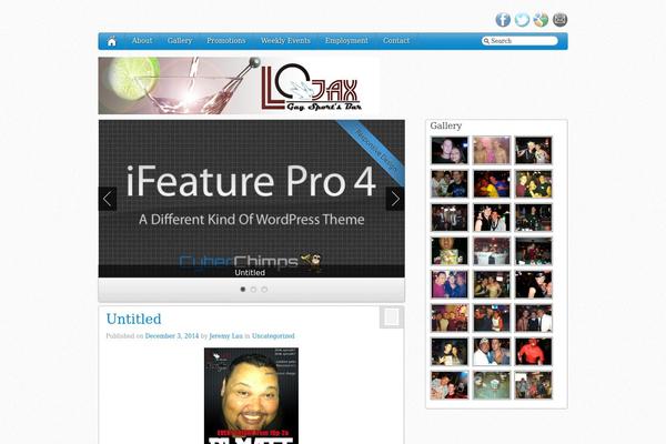 iFeature Pro theme site design template sample
