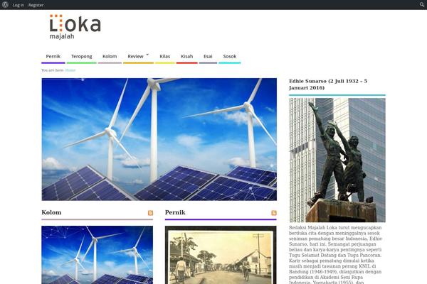 Site using Information Reel plugin