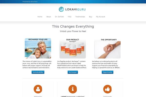Site using Testimonials Widget plugin