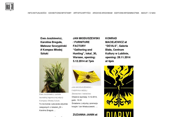 lokal30.pl site used Php