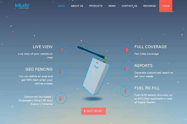 Scalia theme site design template sample