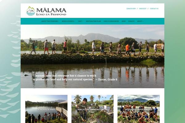 NativeChurch theme site design template sample