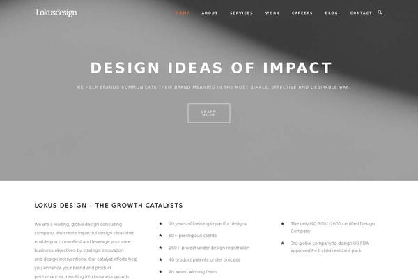 NAMO theme site design template sample