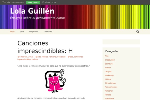 Site using Cookillian plugin