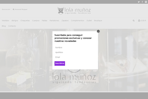lolamunoz.com site used Neighborhood
