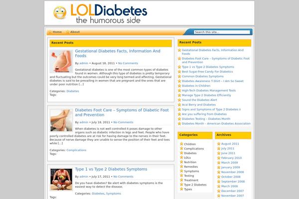 loldiabetes.com site used Blue Danube