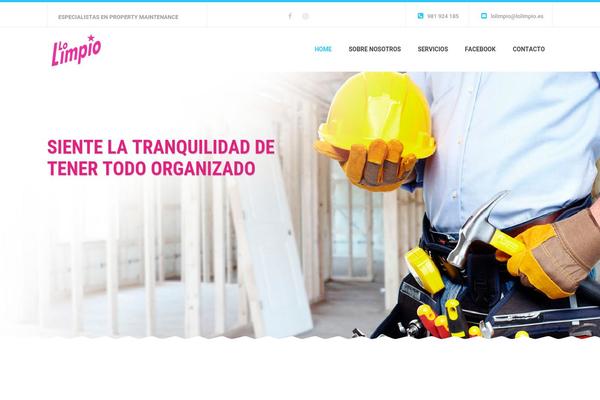 Wp-maxclean theme site design template sample
