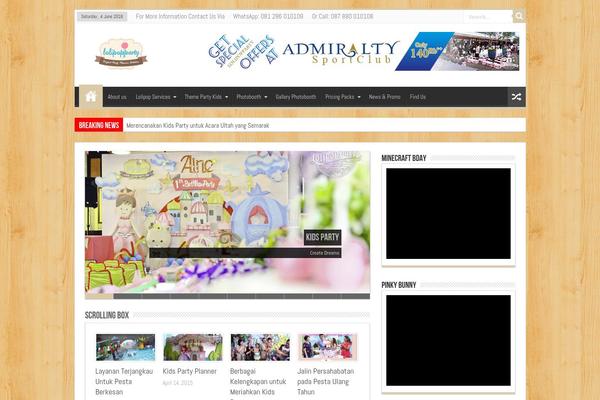 Sahifa1 theme site design template sample
