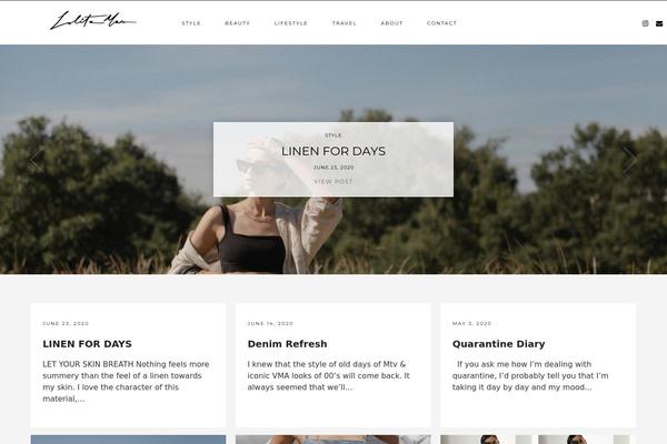 Pipdig-hollyandweave theme site design template sample