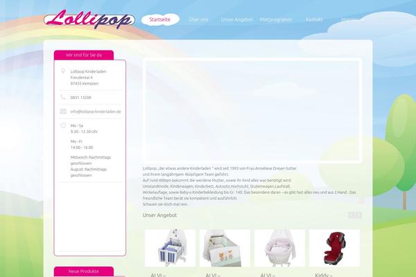 Cms theme site design template sample