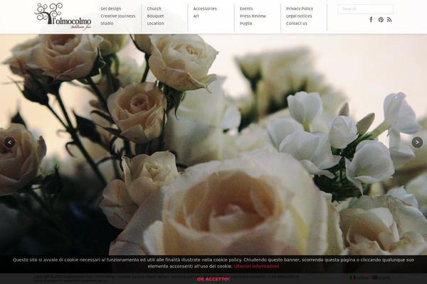 PR News theme site design template sample