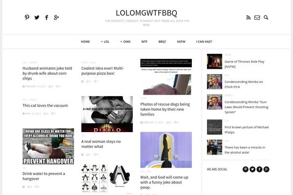 HEAP theme site design template sample