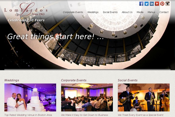 White Rock theme site design template sample