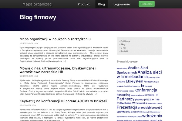 Inspire theme site design template sample
