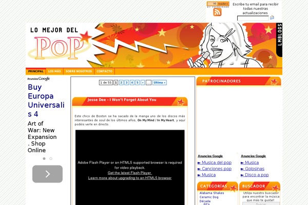 lomejordelpop.es site used Wp-andreas09-16