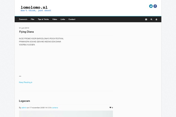Site using FLV Embed plugin