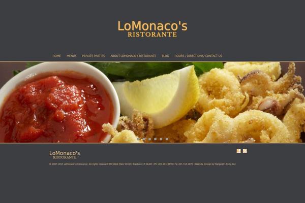 Site using Easy-restaurant-menu-manager plugin