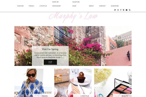 Pipdig-hollyandweave theme site design template sample