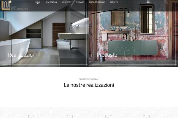 Theratio theme site design template sample