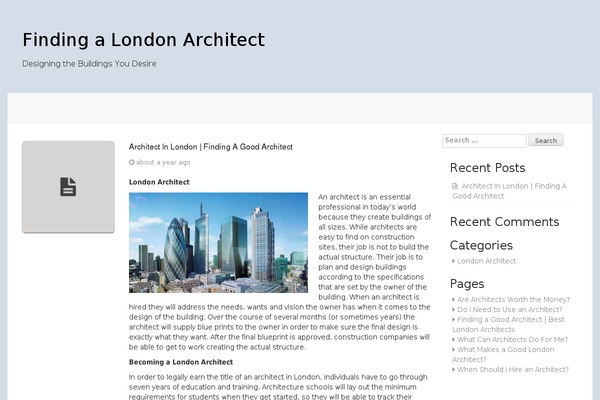 Blain theme site design template sample