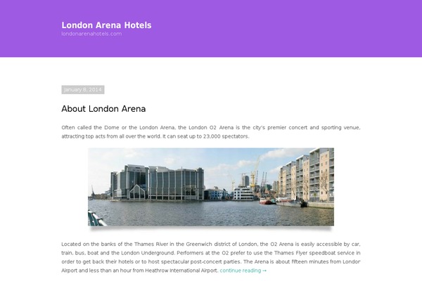 londonarenahotels.com site used Att-writer