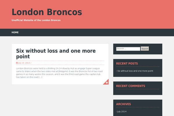 Solon theme site design template sample