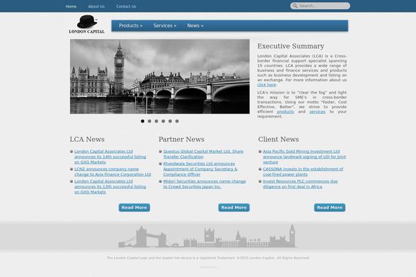 Onyx theme site design template sample