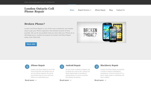 Freshlook theme site design template sample
