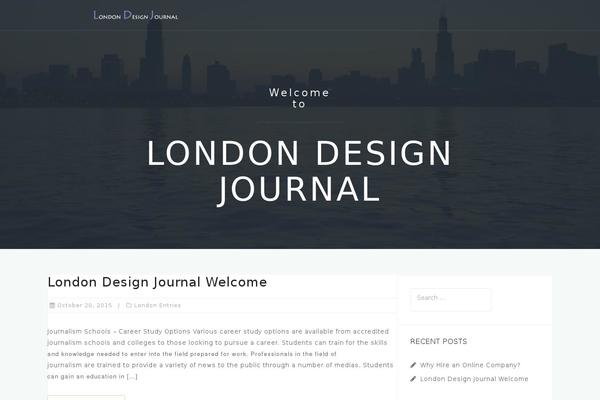 Astrid theme site design template sample