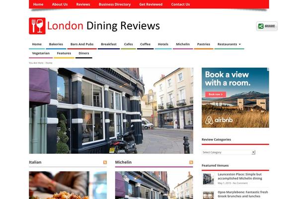 MesoColumn theme site design template sample