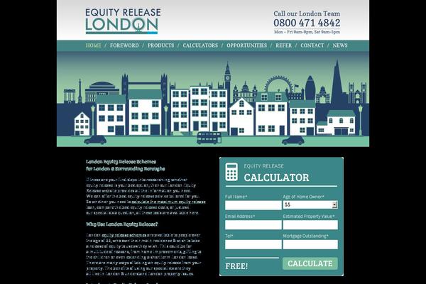 Site using Equity_release_calculator plugin