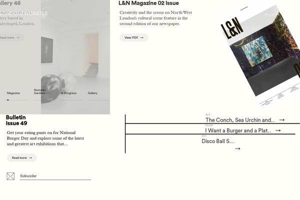 londonewcastle.com site used London