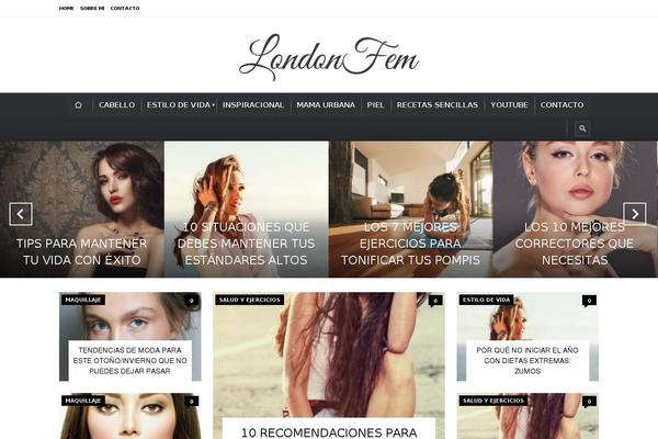 Fashery theme site design template sample