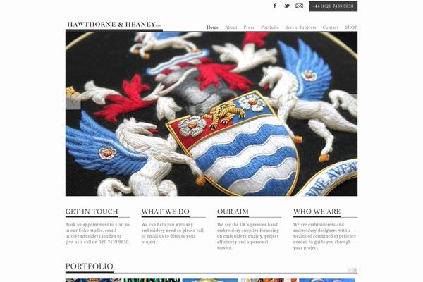 Albedo theme site design template sample