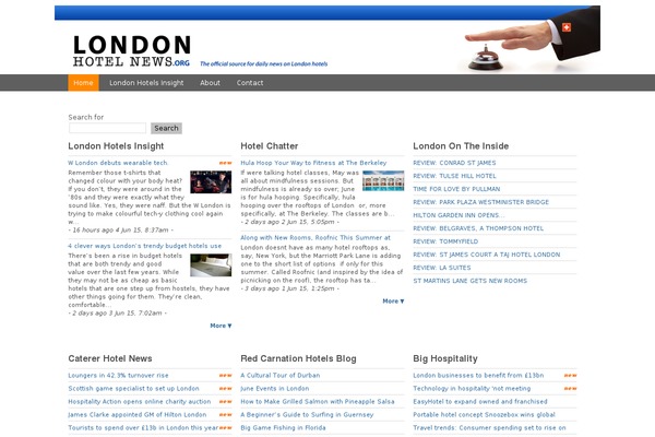 Onenews Premium theme site design template sample