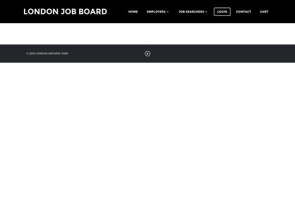 Jobify theme site design template sample