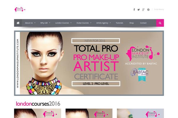 Cacoon theme site design template sample