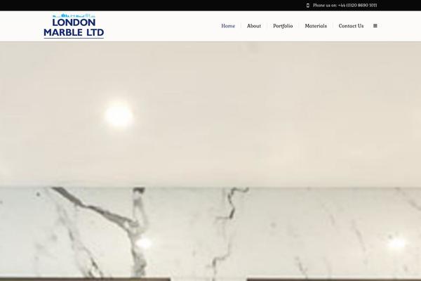 Nouveau theme site design template sample