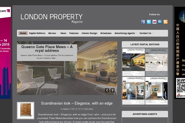 Site using Image vertical reel scroll slideshow plugin