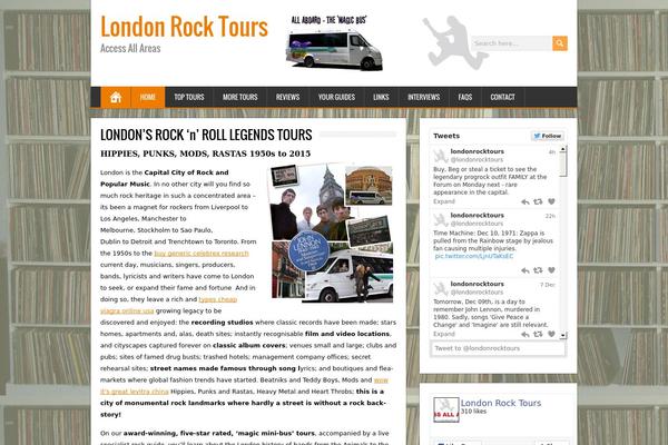 BrickYard theme site design template sample
