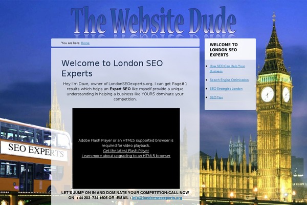 Site using Simple Social Expandable plugin