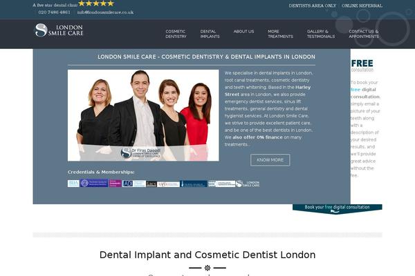 Spa Lab theme site design template sample