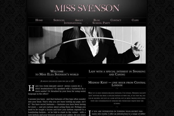 londonspankingservice.com site used Elsa